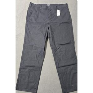 Docker's Men's Straight Fit Chino Pants Coupe Droite Black 40x32 NWT